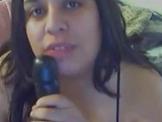 Super Horny Sexy Latina Bbw with Dildo