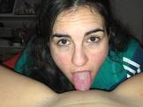 Lesbian licking POV