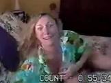 MILF fucking in her parents bedroom