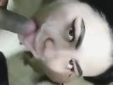 Mexicana Caliente corrida en la cara