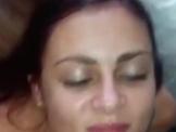 Wife facial