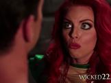 Batman vs Superman in a porn parody with Britney Amber