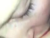 Blonde Girlfriend Sucking Cock