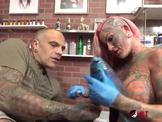 Big Tits Tattoo Hardcore