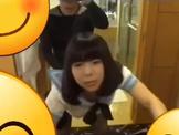 Asian wife fucking in uniform