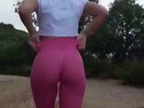 pink yoga
