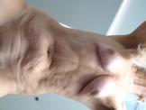 Grandma Pussy fingering