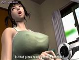 Hentai chick with fat jugs sucking