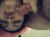 Latina Slut Milf cheating wife facial