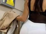 Neiva Mara Showing Perfect Ass Going Upstairs