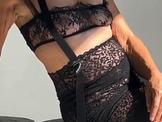 Grandma in hot Dress
