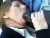 Horny amateur mature blowjob