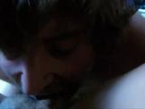 Closeup POV pussy eating