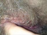 He loves eating hairy mature pussy