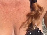 Mature redhead cougar pissing compilation