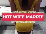 Perfect ass babe sucking cock in mask