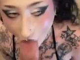 Goth Chick Gets Smashed