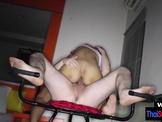 I bought a sex chair my and Thai GF bought a uniform