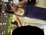 Venezolana tetona de compras en metro