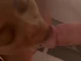 Ebony MILF Escort Sucks White British Cock