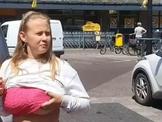 Blonde girl boobs flash compilation 4