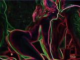 Retro Neon Vaporwave Gangbang