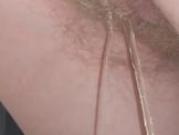 Two public pees from behind