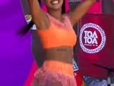 Energetic Latina Babe Dances- 2
