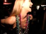 Mary Deloache Fortson showing off her tits in public