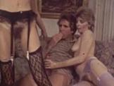 Vintage Angel West and Shawn Michelle Share Cum