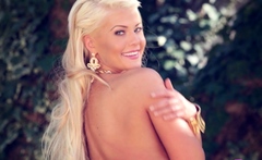 Petite Annette White exposing sexy body
