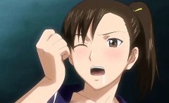 Sultry anime babes sucking cocks