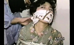 Sexy vintage BDSM fisting movie of a male slave
