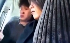 Public Train Sex with Japanese Amateur