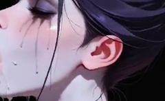 Hentai Girl Blows a Big Dick