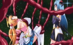 Anime first time tentacles hard drilled