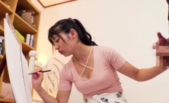 Japanese blowjob and handjob