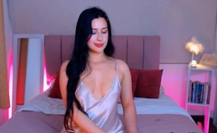 Sexy Babe Lost in a Passionate Late Night Mood