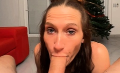 Girlfriend Treats Her Man to a Steamy Blowjob