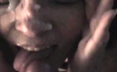 Nose #oi2 - Cock-Worshipping MILF Gets a Huge Facial