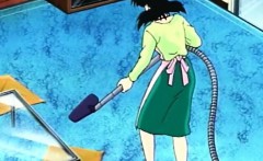 Roped hentai mom with bigboobs gangbang by bandits