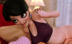 Movie night oi - eD Futanari Animation (ENG Voices)