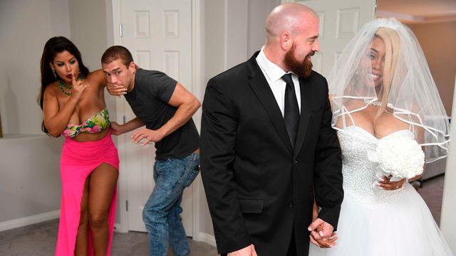 Real Wife Stories featuring Bridgette B and Moriah Mills's close up sex