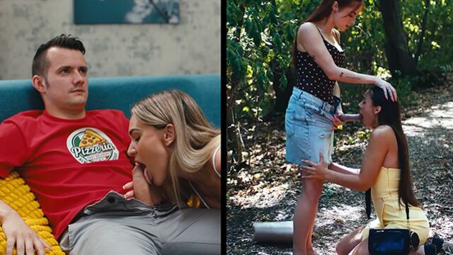 Sensual Sam Bourne and Audrey Reid - shemales porn - Futanari