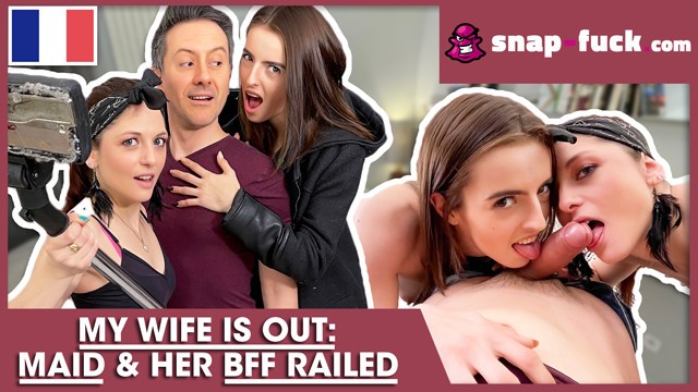 Snap-Fuck featuring Rachel Adjani's ffm in threesome dirt