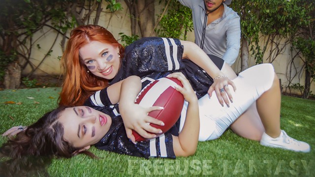 Skillful Madison Morgan and Leana Lovings - innie pussy sex - FreeUse