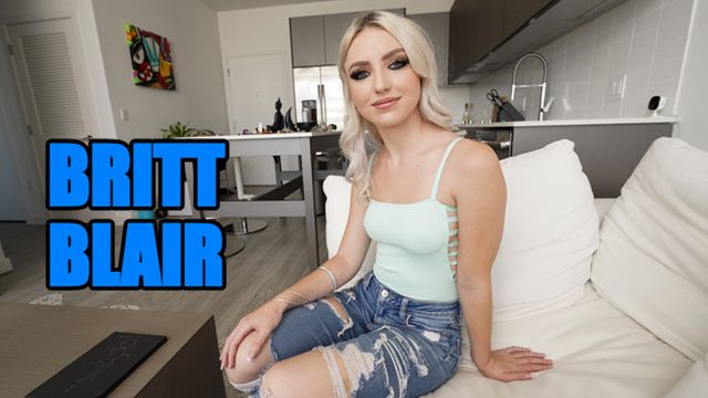 Ike Diezel & Britt Blair POV Sloppy Head Then Deep Pussy Fuck
