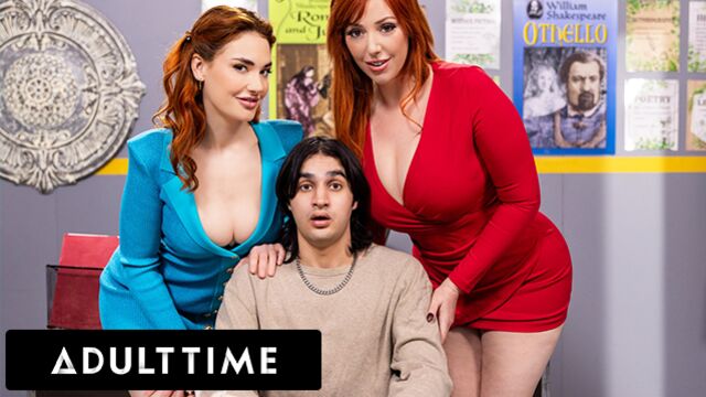Lauren Phillips & Siri Dahl & more Shared Cock In A Nasty eway
