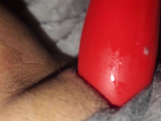 Watching porn leaves her with very wet pantiesWHAT A DELIGHTFUL ORGASM!!!