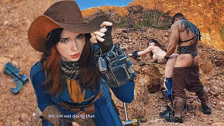 New Fallout Cosplay Porn Sweetie Fox - Sucked And Fucked For A Sip Of Water With A Stranger